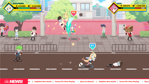 清版街机动作游戏《SchoolBeat》登陆Steam3